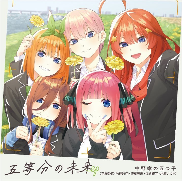 Novo anime de Gotoubun no Hanayome - Animedia